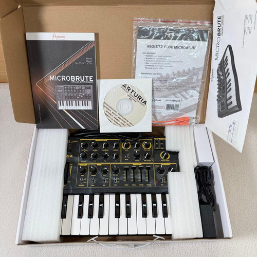 Moog Analog Synthesizers Arturia Microbrute Creation Edition