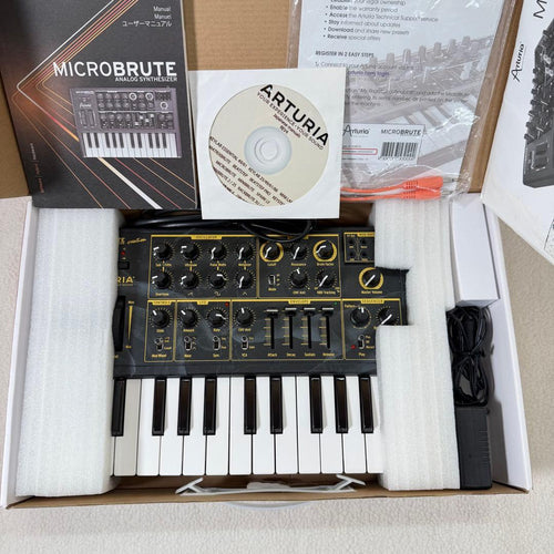 Moog Analog Synthesizers Arturia Microbrute Creation Edition