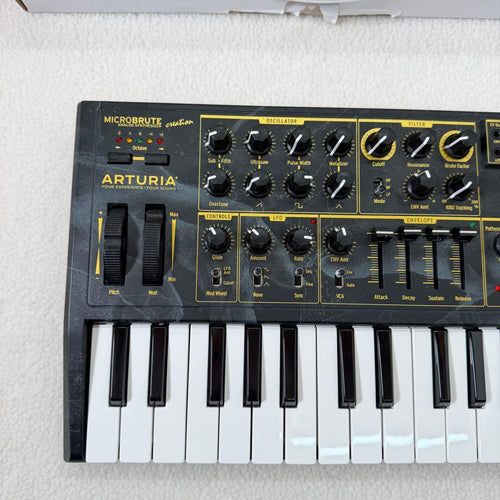 Moog Analog Synthesizers Arturia Microbrute Creation Edition