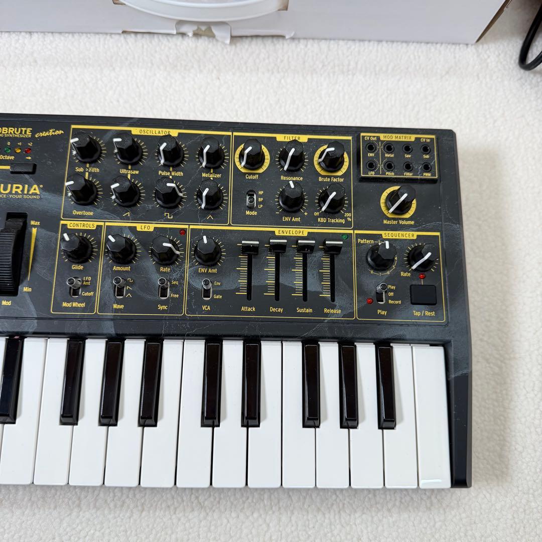 Moog Analog Synthesizers Arturia Microbrute Creation Edition