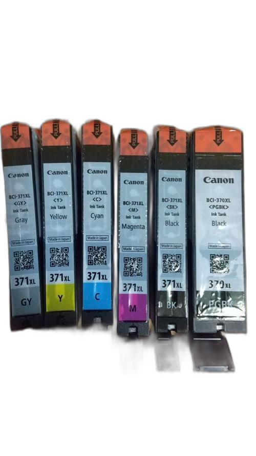 Canon Ink Cartridge/Refilled Bci-371Xl+370Xl/6Mp