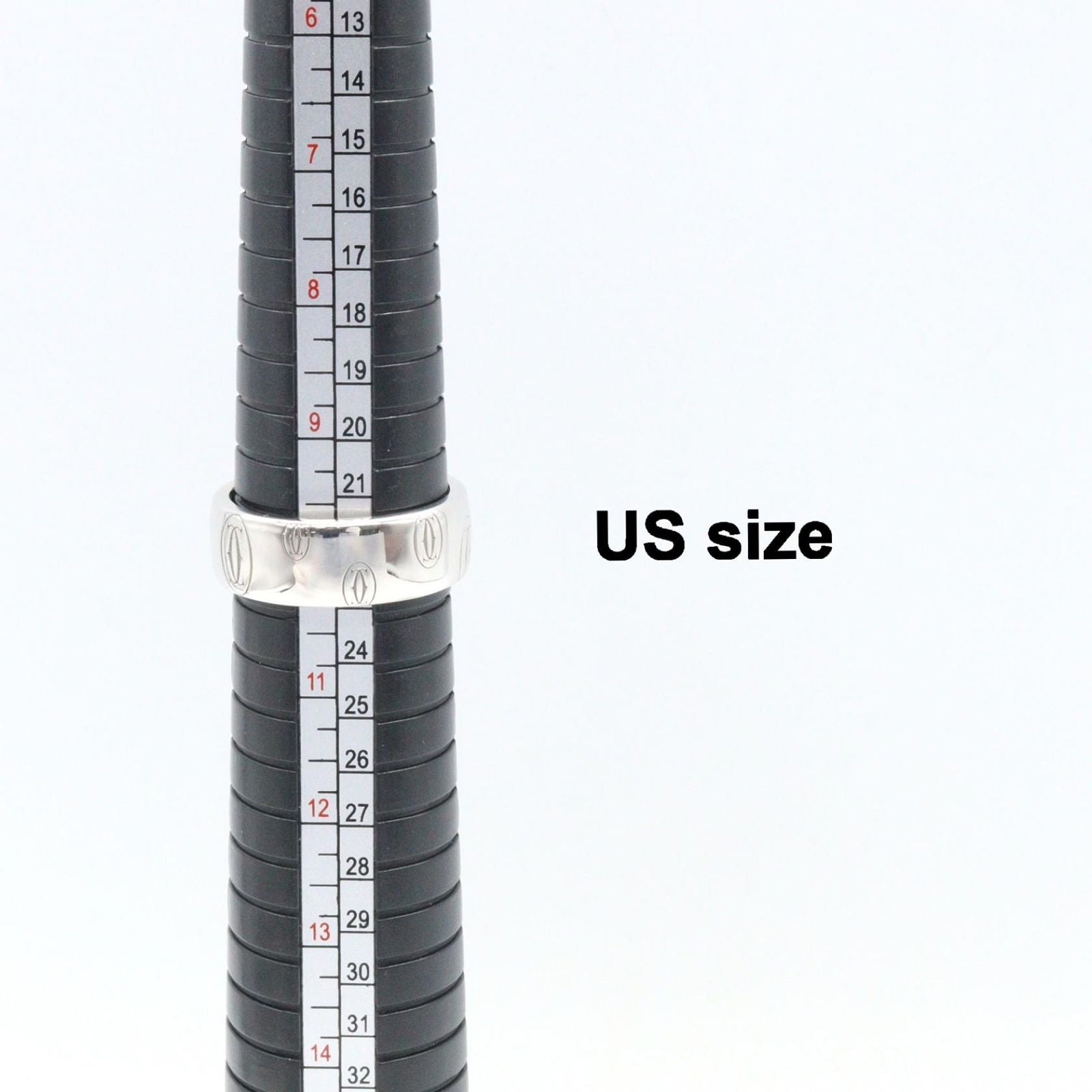 Cartier Ring K18Wg Used A