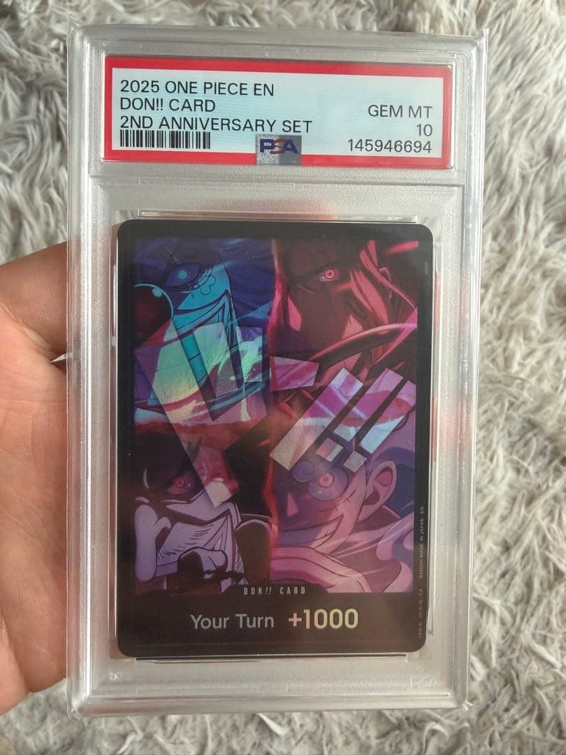 One Piece Card Game 2 2Nd Psa10