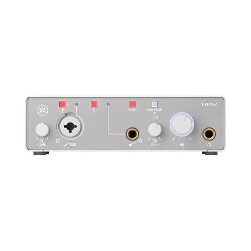 Audio Interface Yamaha Usb2.0 24Bit/192Khz 2 Ur12Mk3 W M Ccd69D86