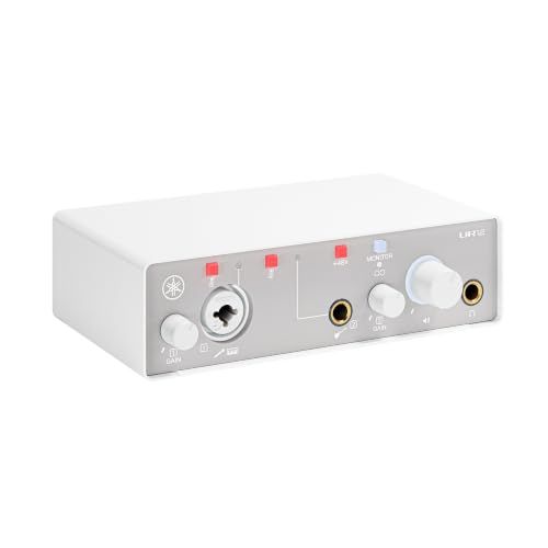 Audio Interface Yamaha Usb2.0 24Bit/192Khz 2 Ur12Mk3 W M Ccd69D86