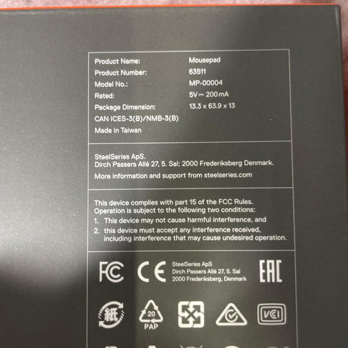 Other Steelseries Qck Prism 3Xl (63511)