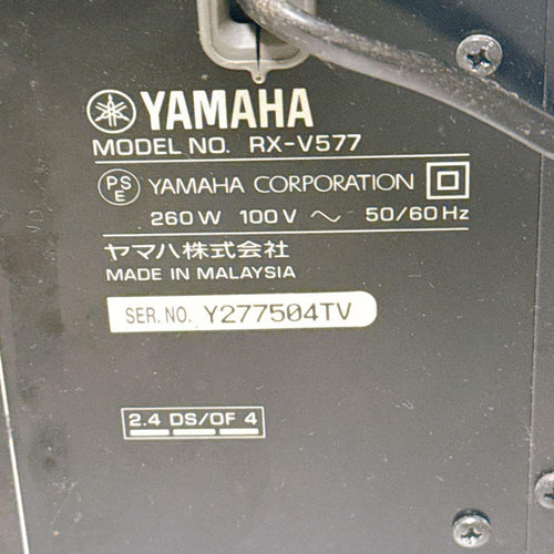 Yamaha Av Amplifiers Rx-V577