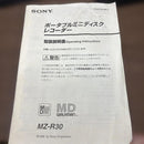 Sony Portable Players Mz-R30 Md Recorder Sold As-Is