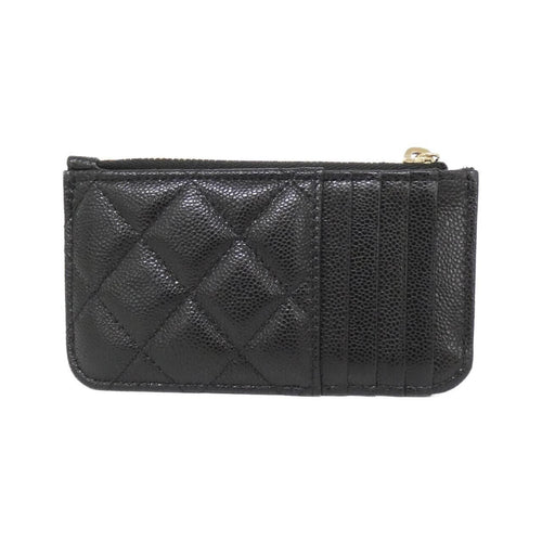 Chanel Business Card Holder Ap2570 Black( Gold(