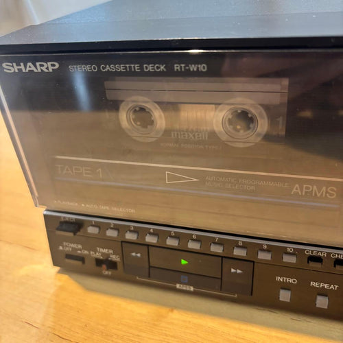 Sharp Radios Radio Cassette Players Rt-W10