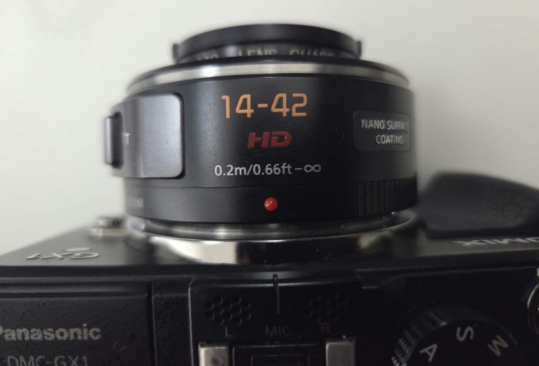 Panasonic Mirrorless Interchangeable Lips Lumix Dmc-Gx1