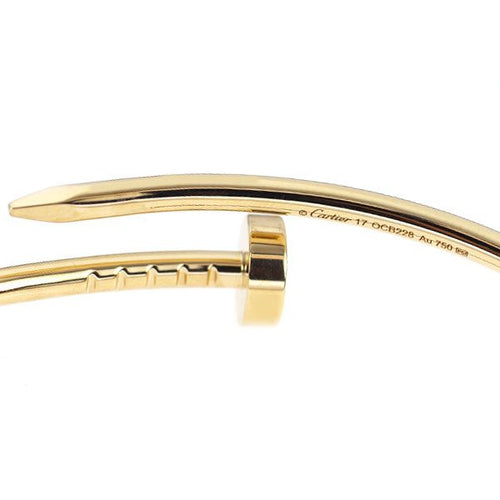 Cartier Bangle Wristband K18Yg 17