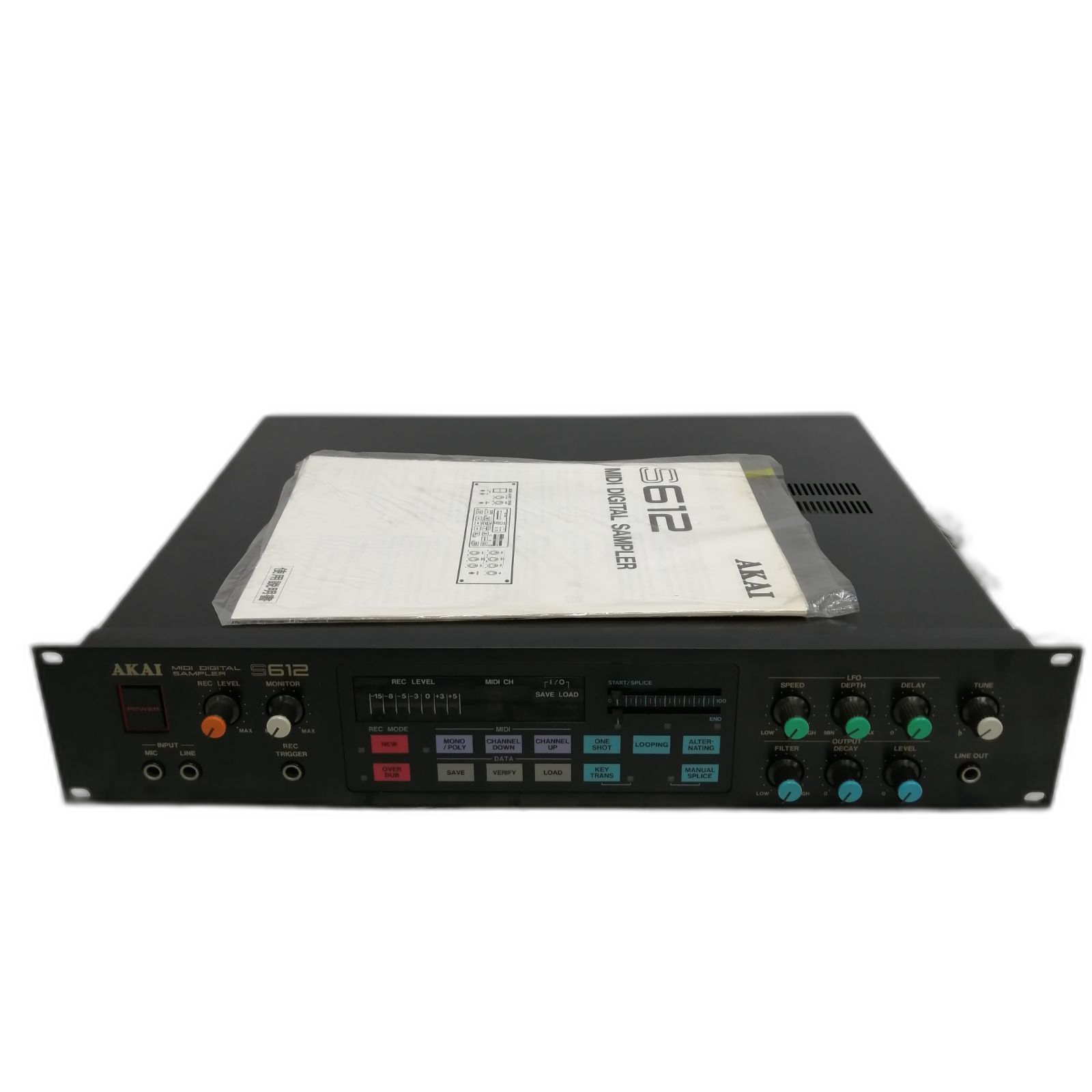 Sampler Akai S612 M2039-Hpypy
