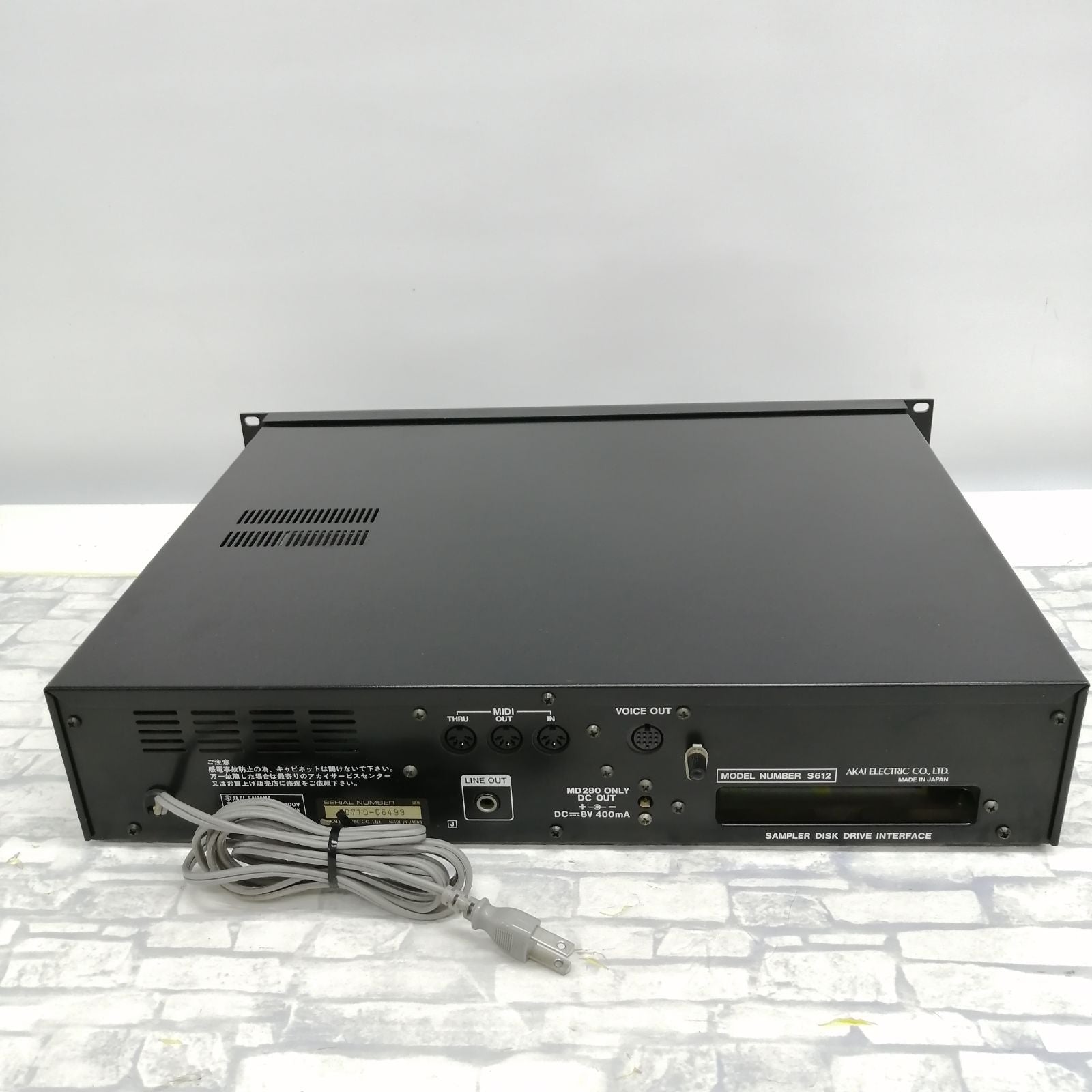 Sampler Akai S612 M2039-Hpypy