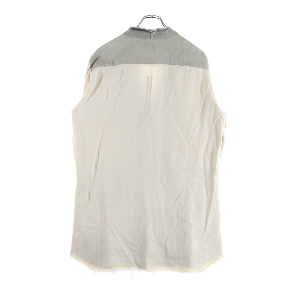 Rick Owens Tailored Jacket 22Ss Larry Denim Shirt Rr01B1228-Hudeg