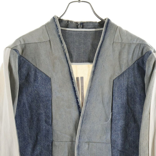 Rick Owens Tailored Jacket 22Ss Larry Denim Shirt Rr01B1228-Hudeg
