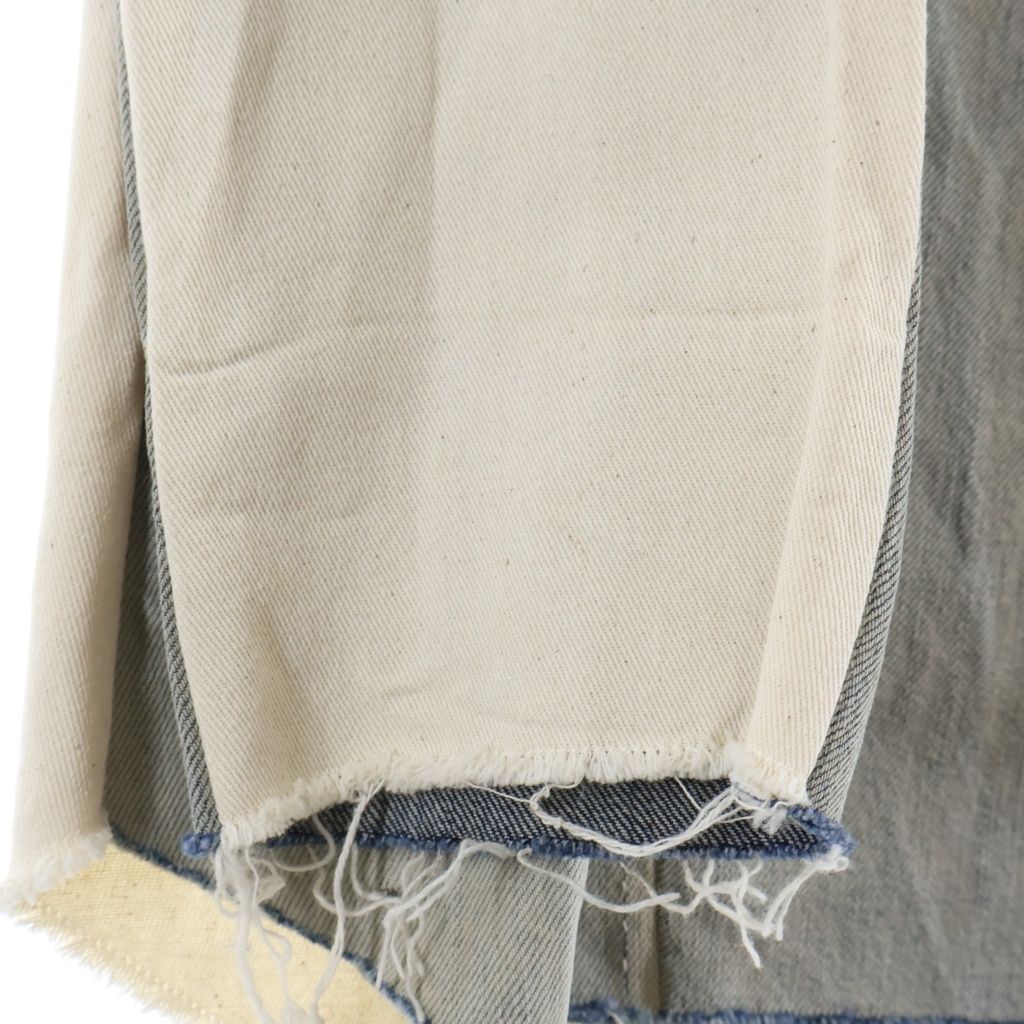 Rick Owens Tailored Jacket 22Ss Larry Denim Shirt Rr01B1228-Hudeg