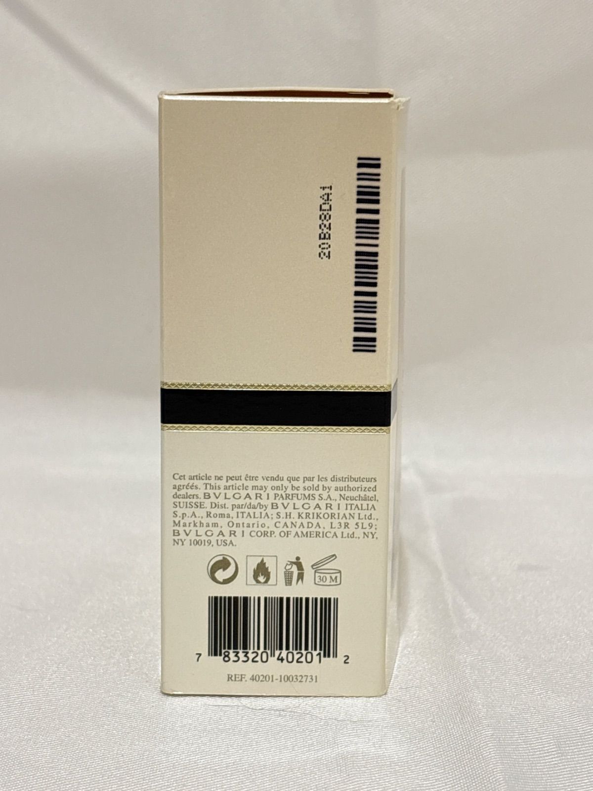Bvlgari Perfume (Unisex) 25Ml Bb0011