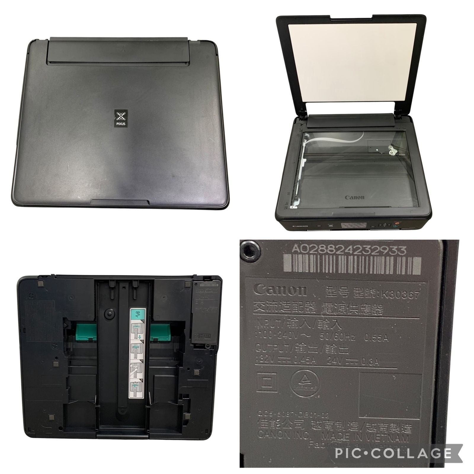 Inkjet Printer Canon Pixus Ts5030 Usb 2601700,2601700
