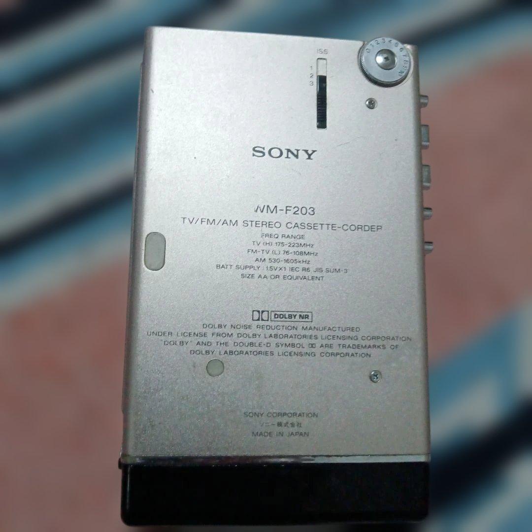 Sony Cassette Players Wm-F203