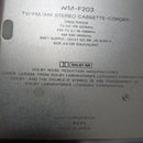 Sony Cassette Players Wm-F203