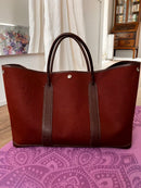 Hermes Tote Bags Mm Rouge Sellier