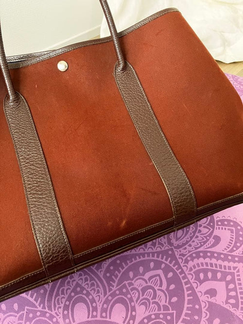 Hermes Tote Bags Mm Rouge Sellier