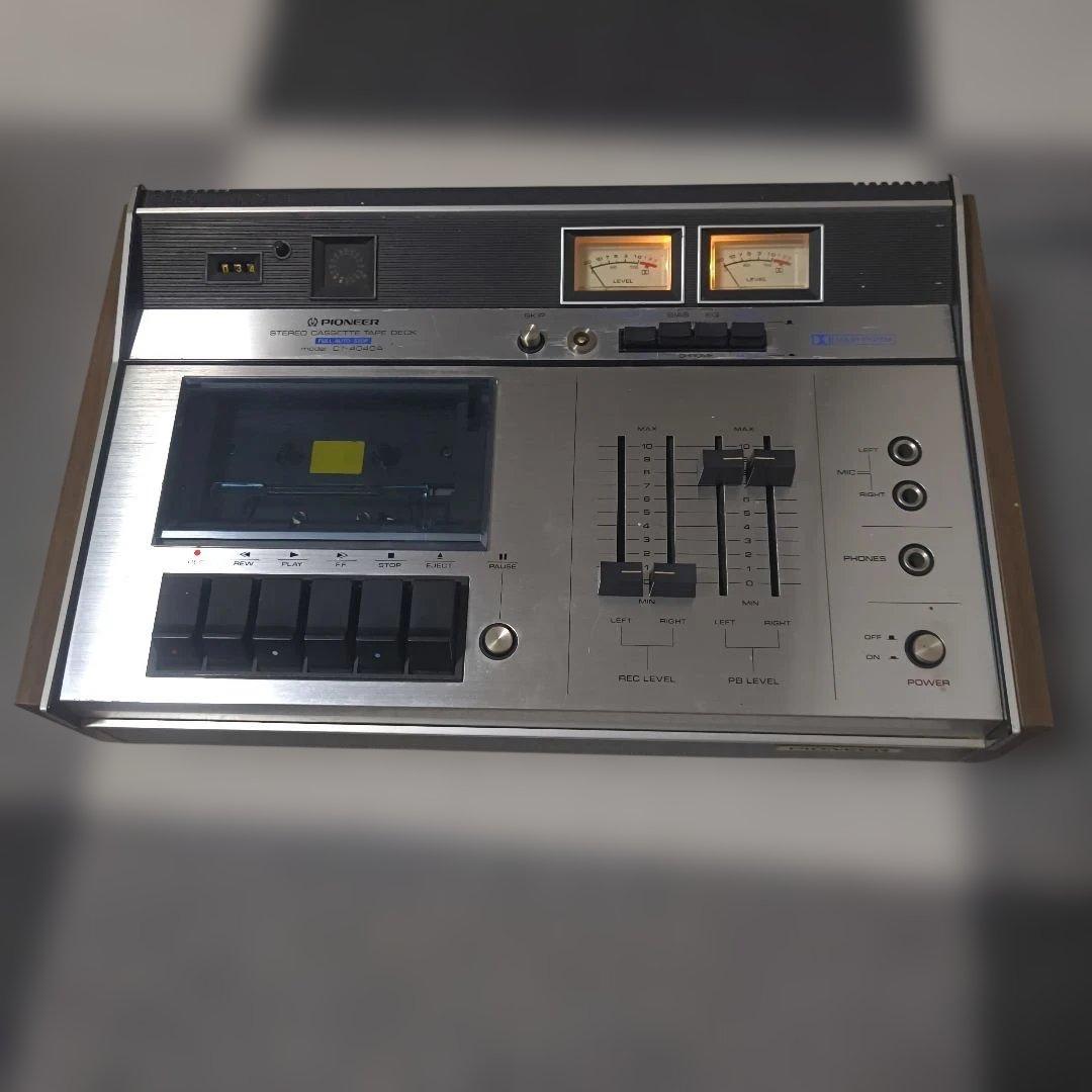 Pioneer Cd, Md Cassette Decks Ct-4040A Ok