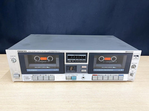 Cd Md Cassette Deck Onkyo Stereo Tape Ta-W891