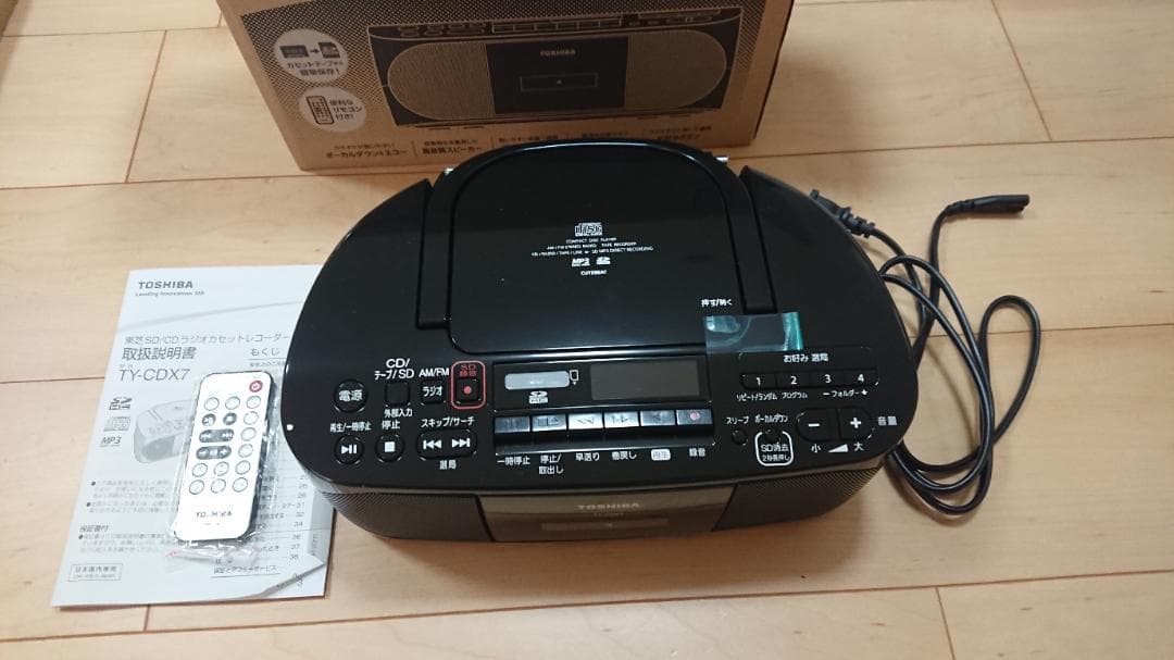 Cd, Md Cassette Decks Toshiba Ty-Cdx7