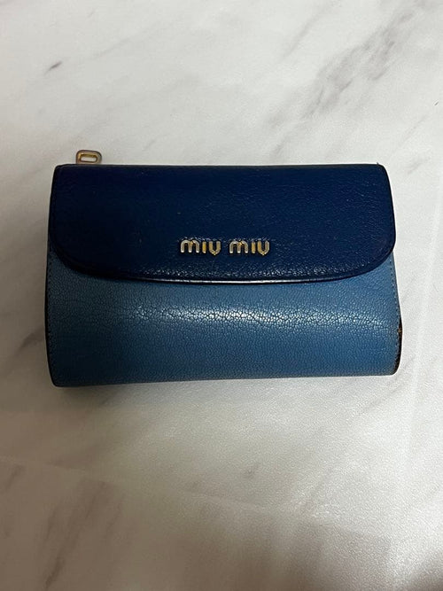 Miu Trifold Wallets