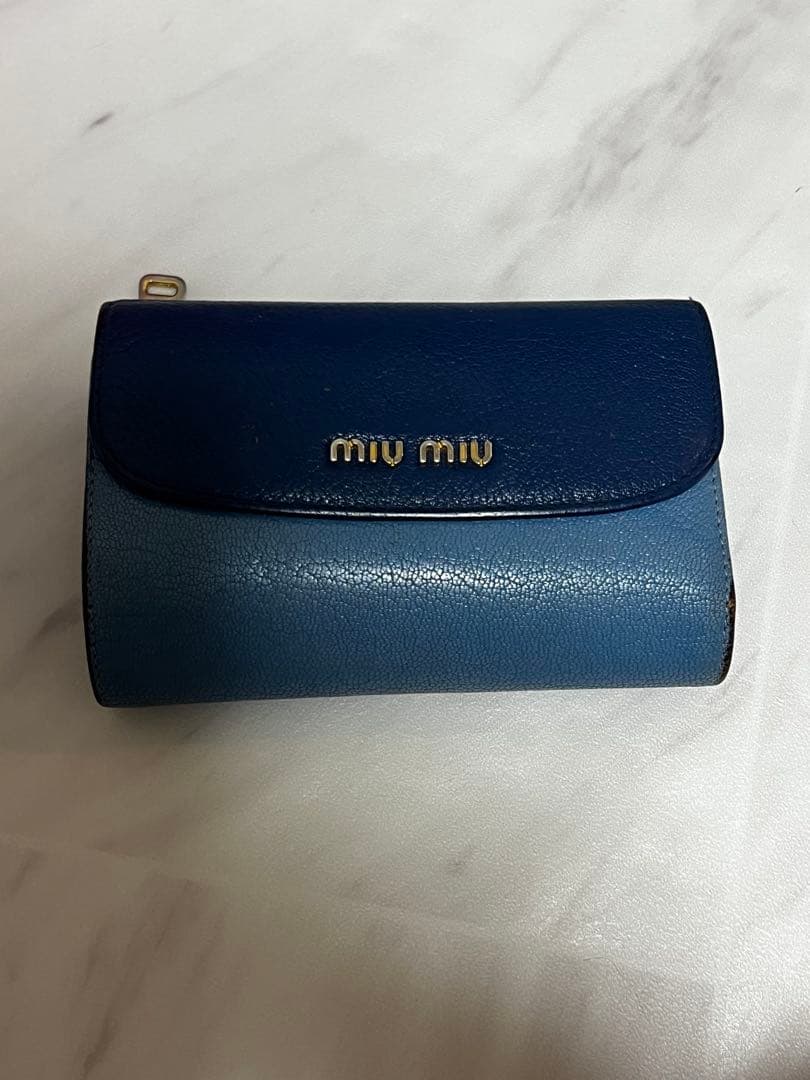 Miu Trifold Wallets