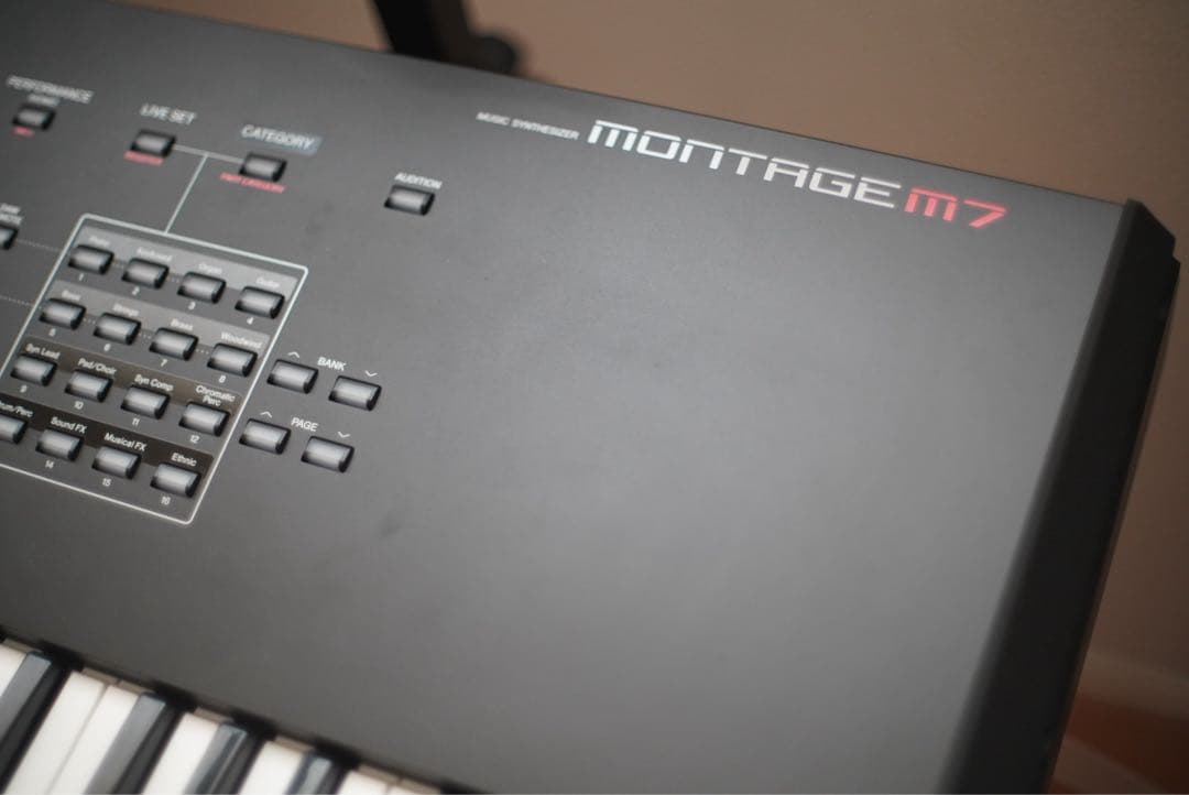 Yamaha Keyboard Electronic Piano Montage M7