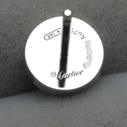 Cartier Earrings (For Both Ears) K18Wg #193704