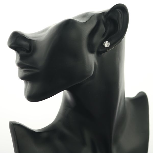 Cartier Earrings (For Both Ears) K18Wg #193704