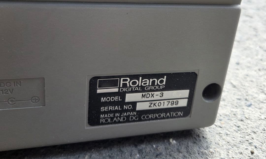 Other Modela Mdx-3 3D