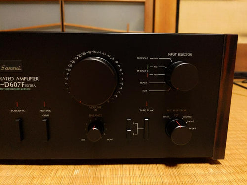 Sansui Integrated Amplifiers Au-D607F Extra