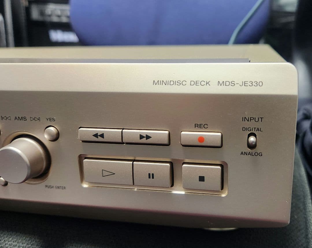 Sony Cd Md Cassette Deck Mds-Je330