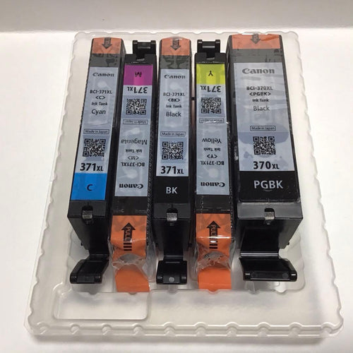 Canon Ink Cartridges Refills Bci-371Xl+370Xl 5 No.1