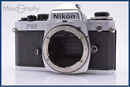 Slr Camera (Film) Nikon Fe2 #Am6396