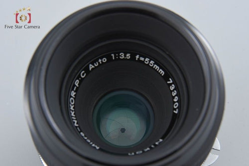 Nikon Lens (Single Focus) Micro Nikkor-P.C Auto F/3.5