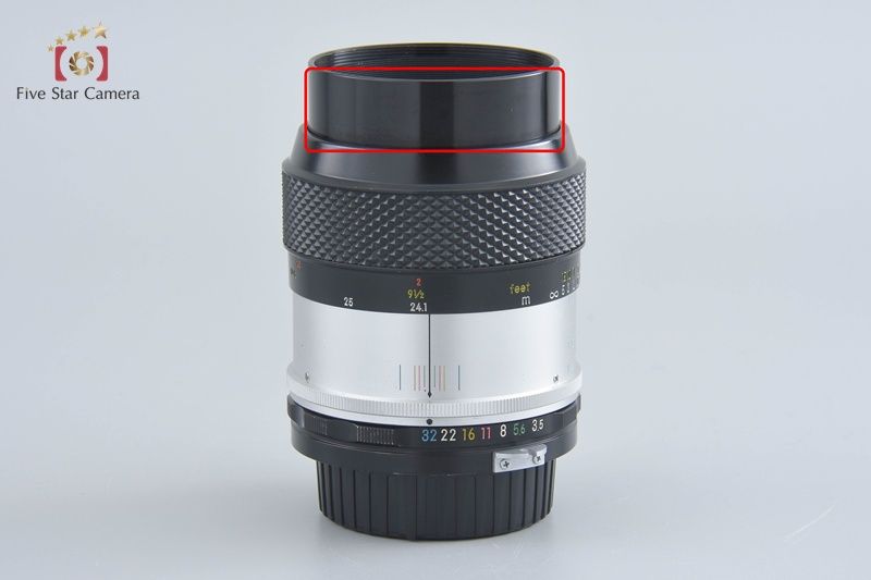 Nikon Lens (Single Focus) Micro Nikkor-P.C Auto F/3.5