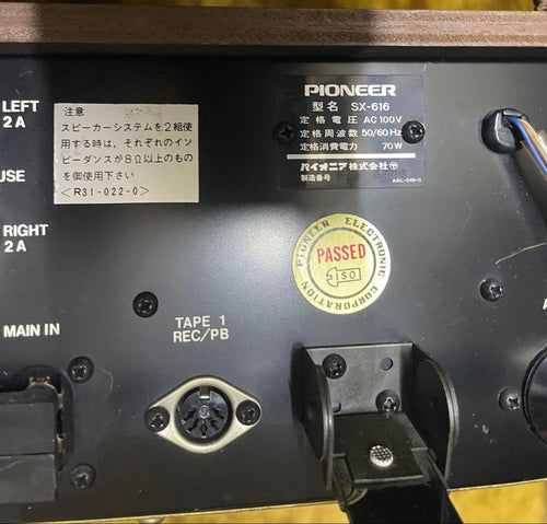 Radio Tuners Pioneer Sx-818