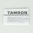 Tamron Lens (Single Focus) Sp F/1.8 Di Vc Usd (Model F012) F Nikon