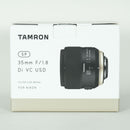 Tamron Lens (Single Focus) Sp F/1.8 Di Vc Usd (Model F012) F Nikon