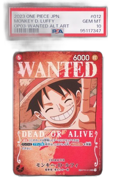 One -Piece Card Game Psa10 D (Sp/Sr){ St01-012