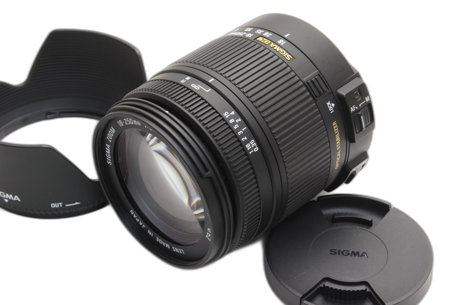 Lens (Zoom) Ab Sigma 18-250Mm F3.5-6.3 Dc Macro Os Hsm Nikon 4-77