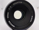 Nikon Lens (Single Focus) Ai Nikkor F/2
