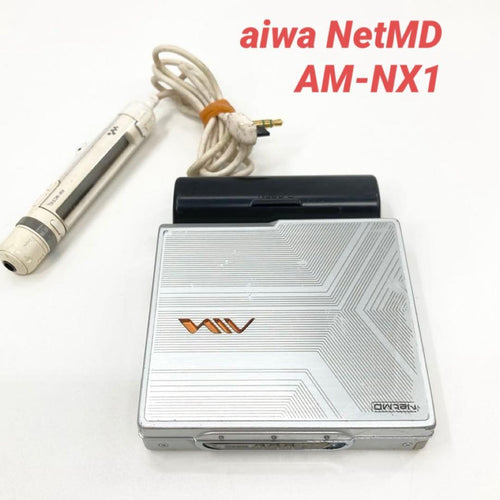 Aiwa Portable Md Player Am-Nx1 Netmd Ok