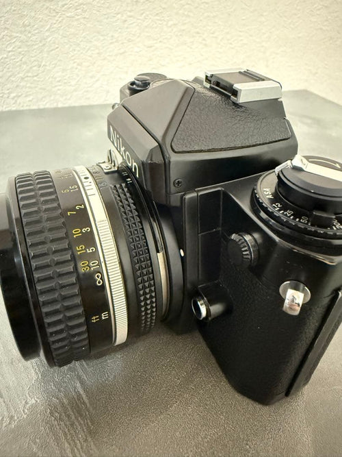 Nikon Slr Cameras (Film) Fe,Ai F/1.4 &Nd